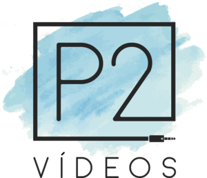 Logo de Vídeo para empresa, projeto, P2 videos, Guaratinguetá-SP, Resende